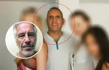 Daniel Siad fue hallado muerto mientras enfrentaba denuncias por presunta violación y explotación sexual. A la derecha, Jeffrey Epstein, con quien fue vinculado por las investigaciones. Fotos: redes sociales.