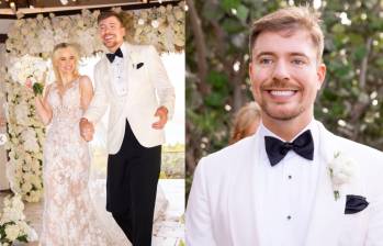 MrBeast y Thea Booysen celebraron su matrimonio en una ceremonia privada en Necker Island. Foto: redes sociales @mrbeast
