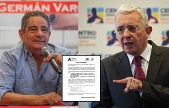 Germán Vargas Lleras y Álvaro Uribe Vélez son los dos líderes naturales de los partidos Cambio Radical y Centro Democrático. Fotos: EL COLOMBIANO y Getty Images
