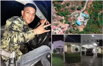 Tras el operativo que terminó con la vida del cabecilla criminal, los investigadores de la Fiscalía comenzaron a desenredar un complejo entramado de predios estratégicos y patrullaje aéreo. FOTO: Tomada de redes sociales de Naín Andrés Pérez, Dijín y cortesía Semana