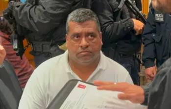 Alias Araña, cabecilla de los Comandos de Frontera, durante su captura en 2025. Foto: Cortesía.