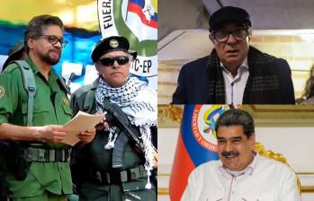 De los mencionados en la supuesta reunión, Rodrigo Londoño (“Timochenko”) es el único excabecilla de las Farc que no desertó de lo firmado en el Acuerdo de Paz. Foto: Colprensa/Captura de video.