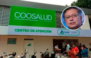 El presidente Petro ha llamado “corrupto” al anterior jefe de Coosalud. Foto: Colprensa.