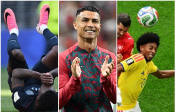 La ausencia de Cristiano Ronaldo y de la selección anfitriona en los cuartos de final desinfló los precios de la reventa, como ejemplo, para el partido de este viernes en Los Ángeles. FOTO: Fifa y AFP