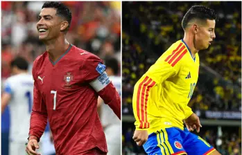 Cristiano Ronaldo puso fin a las especulaciones sobre el rendimiento de Portugal y fijó su atención en el próximo objetivo del certamen: la selección de Colombia. FOTO: Tomada de redes sociales Portugal y FCF