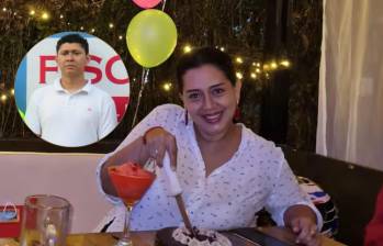 Diego Estrada, presunto responsable del feminicidio de la enfermera Diana Milena Carrero. Foto: redes sociales y Fiscalía