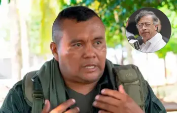 Alexander Díaz Mendoza, alias “Calarcá”, jefe disidente sin medidas restrictivas. Foto: captura de video y Colprensa