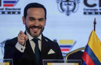 Abelardo de la Espriella prometió gobernar desde las regiones y no salir del país durante sus cuatro años de mandato. FOTO: Colprensa
