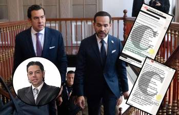 En campaña, De la Espriella prometió reducir el Estado al menos en un 40%. Lara defendió la terminación de 557 contratos en el Ministerio como una medida de austeridad, pero no detalló los criterios de selección. En la bolicarita, Federico Arellano, quien se ha definido como amigo del presidente. Foto: Colprensa/Redes sociales.