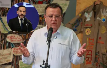 El magistrado Alejandro Ramelli manifestó estar presto a un diálogo constructivo con el presidente electo, Abelardo de la Espriella. Fotos: Manuel Saldarriaga y Colprensa