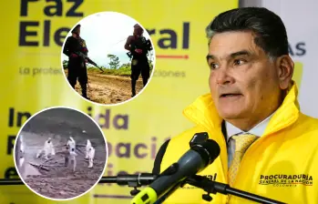 La confirmación de que 11 de los 48 muertos en los combates entre las disidencias de alias “Iván Mordisco” y “Calarcá” en Guaviare eran menores de edad desató una dura ola de indignación nacional. FOTO: Colprensa y captura de video de redes sociales