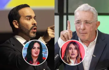 Abelardo de la Espriella pasó de decir que era “más uribista que doña Lina (Moreno, esposa de Uribe)” a ir detrás de sus bases de votantes y desplazarlo como caudillo. FOTO Camilo Suárez y Juan Antonio Sánchez