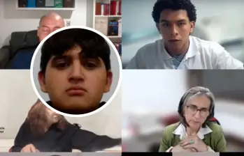 La fiscal aseguró que actuó de forma dolosa, es decir, que el imputado sabía que sus golpes podían matar a Moreno. FOTO: Captura audiencia Fiscalía General de la Nación y redes sociales