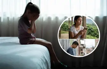 Según el estudio global Disrupting Harm, cerca de 860.000 menores han sido víctimas de explotación o abuso sexual digital en el último año. Esta es una imagen de referencia. FOTO: Getty e IA