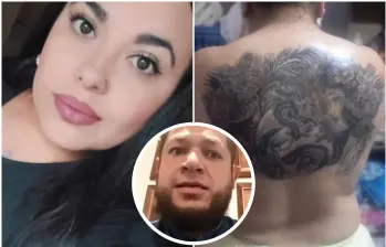Lo que debía ser la última sesión del tatuaje se convirtió en una emergencia médica que puso en evidencia los peligros de la administración no autorizada de sedantes fuera de un centro médico. El hombre que la intervino no era anestesiólogo. FOTO: Cortesía familia de Yenifer y captura de Citytv