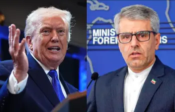 El presidente de Estados Unidos, Donald Trump y el portavoz del Ministerio de Relaciones Exteriores de Irán, Esmail Baqai, se pronunciaron sobre la posibilidad de un acuerdo. 