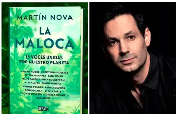 Martín Nova presenta en Medellín su nuevo libro. FOTOS cortesía 
