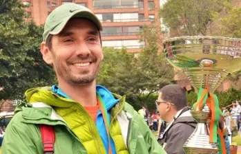 Mauricio Zambrano era profesor de educación física en la institución educativa en Bogotá. FOTO: redes sociales