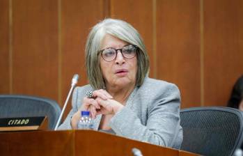 Cecilia López fue ministra de Agricultura del gobierno Petro entre agosto de 2022 y abril de 2023. FOTO: Mariano Vimos. Colprensa