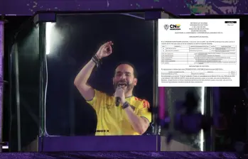 El abogado cordobés queda ratificado como el presidente electo de Colombia. Foto: Colprensa. 