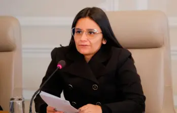 Angie Lizeth Rodríguez, gerente del Fondo Adaptación, sigue en el Gobierno a pesar de los escándalos que ha revelado. Foto: Presidencia.