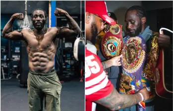 El peleador estadounidense de 37 años tuvo que subir de peso en poco tiempo y dos divisiones más para poder enfrentar al mexicano. FOTO: Redes sociales @tbudcrawford