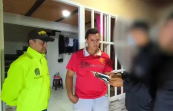 Alberto Antonio Araújo Rivera, capturado por atentado contra el periodista Gustavo Chica. Foto: Fiscalía