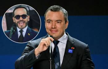 El presidente ecuatoriano, Daniel Noboa, le agradeció a su homólogo colombiano, Abelardo de la Espriella, por la reanudación de la venta de electricidad. Fotos: Getty Images y Colprensa