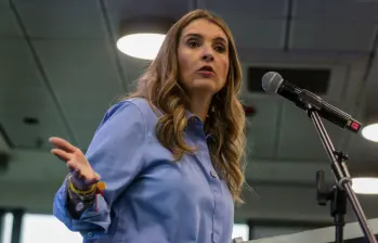 La candidata y senadora aseguró que tiene conocimiento de que posiblemente sus comunicaciones han sido interceptadas por un tercero. Foto: Colprensa. 