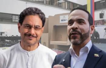 Candidatos presidenciales Iván Cepeda y Abelardo de la Espriella. Foto: Colprensa 