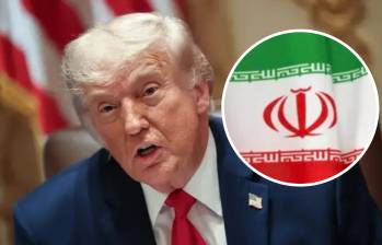 Hackers atacan sistemas de agua potable en EE. UU.: al menos siete estados están afectados. En la imagen, Donald Trump y la bandera de Irán. Foto: EFE.