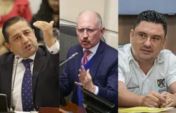 Julio César Triana (Cambio Radical); Temístocles Ortega (Cambio Radical) y el gobernador de Arauca, Renson Martínez, fueron tres de las víctimas recientes. FOTOS: Colprensa y cortesía