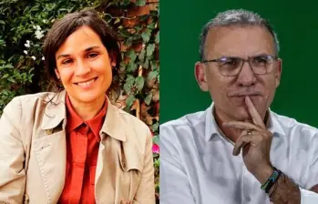 La escritora Carolina Sanín ha mostrado simpatía por la candidatura del exsenador y exembajador. Foto: Cortesía/Julio Herrera