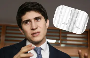 Estas son las propiedades que registran a cédula de Wadith Manzur en la Superintendencia de Notariado y Registro . FOTO: Colprensa 