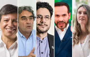 En general, la intención de voto por Paloma Valencia sigue creciendo. FOTOS: COLPRENSA Y EL COLOMBIANO.