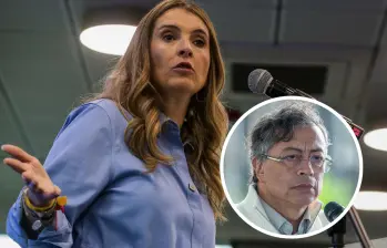 Mientras Claudia López y Sergio Fajardo se atrincheraron en la defensa de la institucionalidad nacional, Paloma Valencia rompió el bloque de respuestas negativas. FOTO: Colprensa y Getty