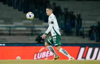 En 17 partidos con León, James convirtió 2 goles y realizó seis asistencias. FOTO X-LEÓN