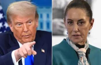 La presidenta Claudia Sheinbaum aseguró que ningún decreto del presidente Donald Trump, contra los cárteles de droga, afectará la soberanía sobre México. FOTO: Getty