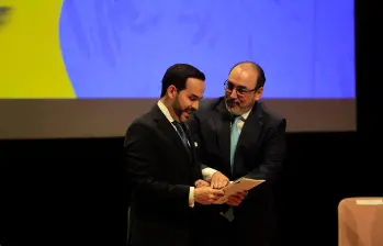 Sergio Díaz-Granados, presidente ejecutivo de CAF, anunció un marco de financiamiento por US$9.000 millones para respaldar proyectos estratégicos de Colombia entre 2026 y 2030. FOTO CORTESÍA.