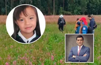 Valeria Afanador fue encontrada luego de 18 días de búsqueda por parte de su familia y las autoridades locales. FOTO: Redes sociales y Gobernación de Cundinamarca