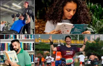 Leer más, comer mejor, hacer más ejercicio, correr una maratón, son muchas las metas que las personas se hacen a comienzo del año. Aquí unas claves y ejemplos para cumplirlas. FOTOS EL COLOMBIANO y cortesía