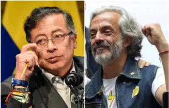 El presidente Gustavo Petro volvió a causar polémica en redes sociales luego de lanzar presuntos comentarios homofóbicos contra Oviedo y la oposición. FOTO: Colprensa y redes sociales @PalomaValenciaL