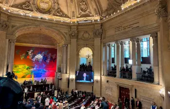 Este domingo arranca el último año de sesiones. Formalmente, es el presidente Gustavo Petro quien debe hacer la instalación de las sesiones. FOTO: EL COLOMBIANO