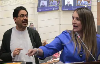 Ambos senadores son candidatos presidenciales Se enfrentarán en las urnas en primera vuelta este 31 de mayo. Foto: Colprensa.