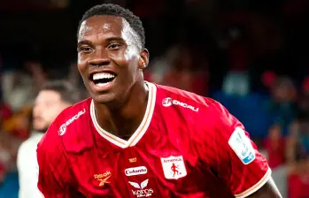 Kevin Angulo, nuevo jugador del Brujas de Bélgica. FOTO: X AmericadeCali