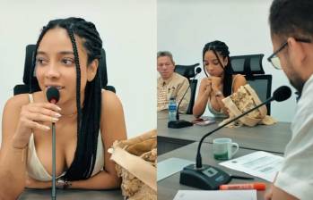 Juliana Guerrero es señalada de haber obtenido de manera irregular los títulos profesionales con los que aspiraba a ser viceministra de Juventudes ante el Ministerio de la Igualdad. Foto: Redes Sociales @Unipopularcesar. 