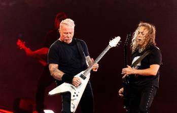 James Hetfield, vocalista de Metallica, se apartó de hablar de política en medio de sus conciertos. Foto: Getty Images