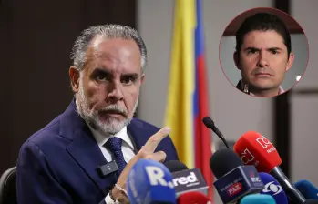 El ministro de Interior Armando Benedetti en lío por acusaciones contra Luis Felipe Henao. Foto: Colprensa