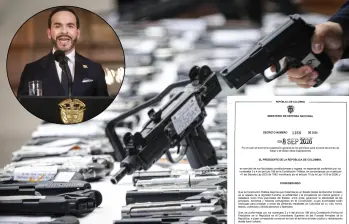 El presidente Abelardo de la Espriella levantó la suspensión del porte de armas, Foto: Colprensa