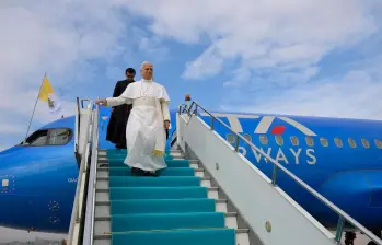 León XIV es el quinto papa que visita Turquía. FOTO: VATICANO